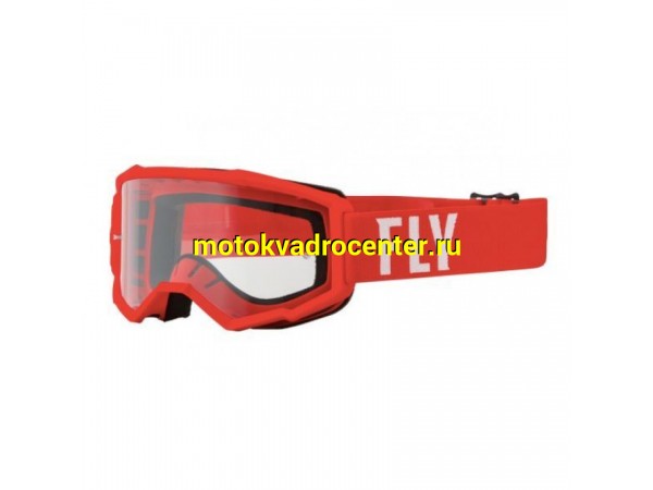 Купить  Очки мото Кросс FLY RACING FOCUS YOUTH  красный/белый (детские)  (шт) (SM 604-9299 купить с доставкой по Москве и России, цена, технические характеристики, комплектация фото  - motoserp.ru