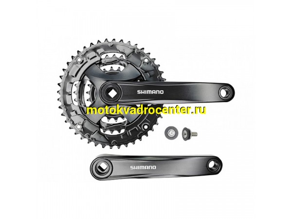 Купить  Шатуны 3 зв.на квадрате. Алюм. 44/32/22 зуб SHIMANO MT101 Вело (пар) (Золотник AFCMT101E422XLB купить с доставкой по Москве и России, цена, технические характеристики, комплектация фото  - motoserp.ru