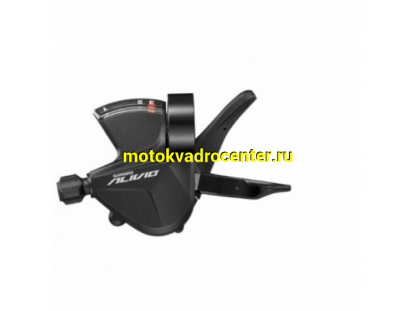 Купить  Шифтер MTB триггерного типа, левый 3 скоростной, Shimano ALIVIO M3100 Вело (шт) (Золотник ASLM3100LB купить с доставкой по Москве и России, цена, технические характеристики, комплектация фото  - motoserp.ru