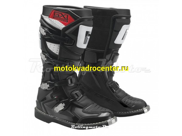 Купить  Мотоботы кросс. GAERNE GX-1 (2019) ENDURO  р-р 46" черные (пара) (SM 872-2791 купить с доставкой по Москве и России, цена, технические характеристики, комплектация фото  - motoserp.ru