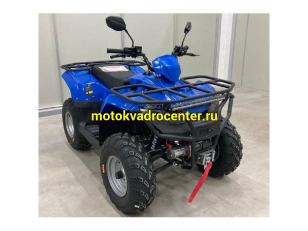 Купить  200cc Квадроцикл IRBIS ATV 200 LUX (ПСМ) С ЛЕБЕДКОЙ, 180сс, утилит., возд.масл. охл., автомат + реверс, диск/диск, 10"/10" (шт) купить с доставкой по Москве и России, цена, технические характеристики, комплектация фото  - motoserp.ru