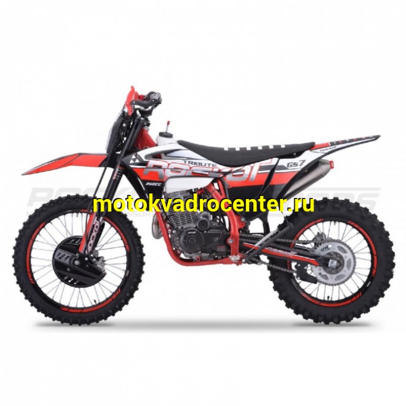 Купить  Мотоцикл Кросс/Эндуро ROCKOT GS 7 Tribute (250cc, 172FMM-5 (PR250), 21/18) (шт) (ROCKOT купить с доставкой по Москве и России, цена, технические характеристики, комплектация фото  - motoserp.ru