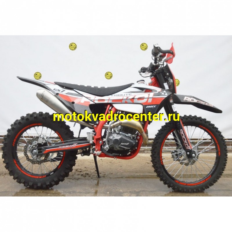 Купить  Мотоцикл Кросс/Эндуро ROCKOT GS 7 Tribute (250cc, 172FMM-5 (PR250), 21/18) (шт) (ROCKOT купить с доставкой по Москве и России, цена, технические характеристики, комплектация фото  - motoserp.ru