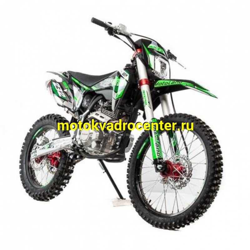 Купить  Мотоцикл Кросс/Эндуро Motoland XT 250 HS (172FMM) зеленый (шт) (ML 15359 купить с доставкой по Москве и России, цена, технические характеристики, комплектация фото  - motoserp.ru