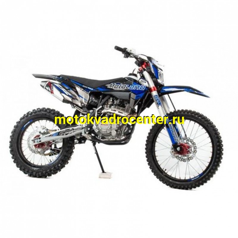 Купить  Мотоцикл Кросс/Эндуро Motoland XT 250 HS (172FMM) синий (шт) (ML 15360 купить с доставкой по Москве и России, цена, технические характеристики, комплектация фото  - motoserp.ru