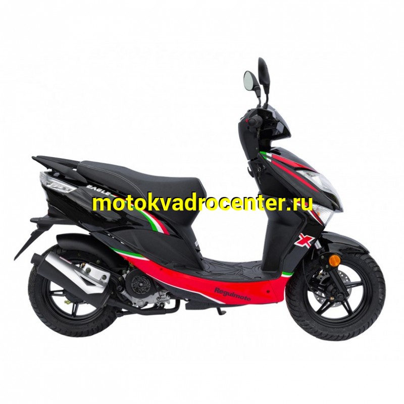 Купить  Скутер Regulmoto EAGLE 50 (LJ80QT-3L) колёса R12 (шт) купить с доставкой по Москве и России, цена, технические характеристики, комплектация фото  - motoserp.ru