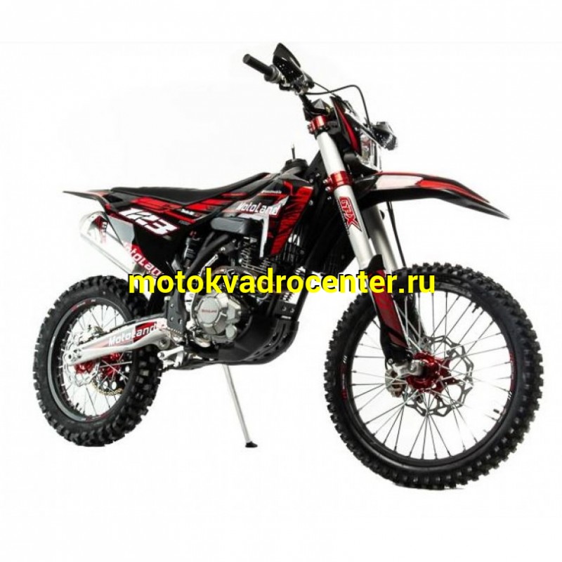 Купить  Мотоцикл Кросс/Эндуро Motoland XT 250 ST 21/18 (172FMM-4V) красный (шт) (ML 18414 купить с доставкой по Москве и России, цена, технические характеристики, комплектация фото  - motoserp.ru