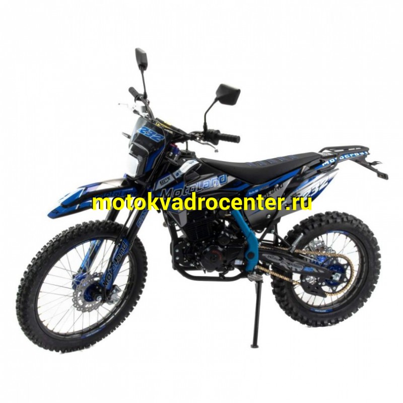 Купить  Мотоцикл Кросс/Эндуро Motoland XT 250 HS 172FMM (PR5) ПТС синий (шт) (ML 21301 купить с доставкой по Москве и России, цена, технические характеристики, комплектация фото  - motoserp.ru