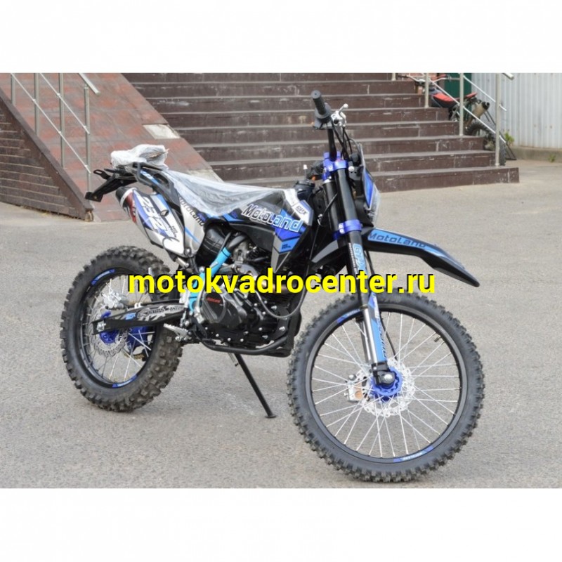 Купить  Мотоцикл Кросс/Эндуро Motoland XT 250 HS 172FMM (PR5) ПТС синий (шт) (ML 21301  купить с доставкой по Москве и России, цена, технические характеристики, комплектация фото  - motoserp.ru