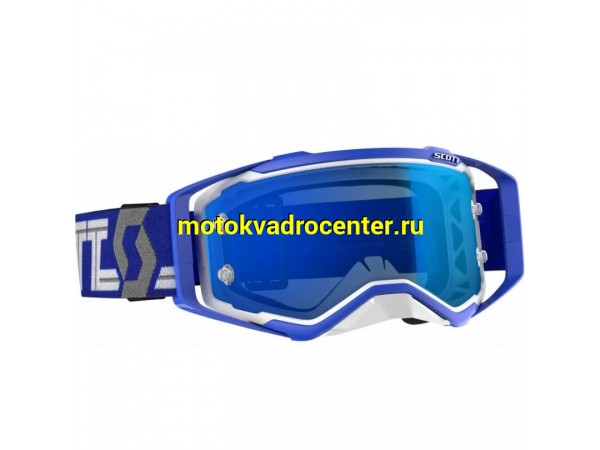 Купить  Очки мото Кросс Scott Snowcross Blue/White (шт) (Кокурин купить с доставкой по Москве и России, цена, технические характеристики, комплектация фото  - motoserp.ru