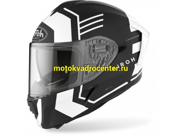 Купить  Шлем закрытый интеграл AIROH SPARK THRILL BLACK MATT (L) (шт) (AIM AI36A13SPATBC купить с доставкой по Москве и России, цена, технические характеристики, комплектация фото  - motoserp.ru