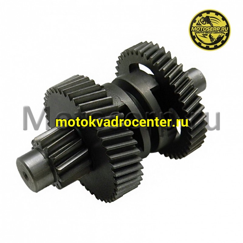 Купить  Шестерня - вал редуктора промежуточный 161QMK, 157QMJ  ATV 200cc  HAMMER-200 (шт) (Rockot RM-434491 (Rockot 057QMD-100360000 купить с доставкой по Москве и России, цена, технические характеристики, комплектация фото  - motoserp.ru