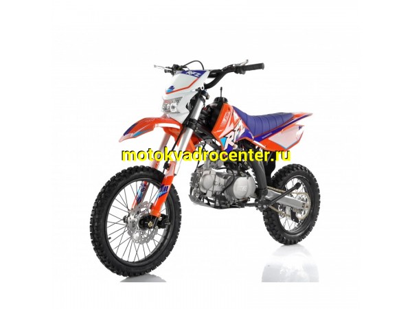 Купить  Питбайк Apollo Thunder 125cc 17/14" (спортинв) (шт)  (Li-Ya купить с доставкой по Москве и России, цена, технические характеристики, комплектация фото  - motoserp.ru