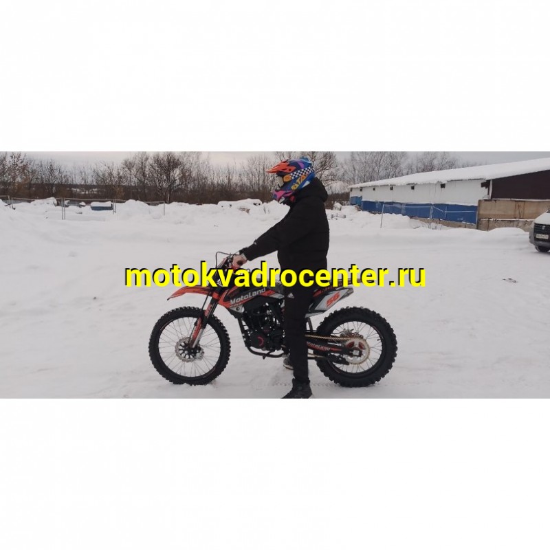 Купить  Мотоцикл Кросс/Эндуро Motoland 250 CRF (спортинв), 21/18,  250сс, 172FMM, 4 такт.,5 перед.,диск. торм. оранжевый (шт) (ML 19907 купить с доставкой по Москве и России, цена, технические характеристики, комплектация фото  - motoserp.ru