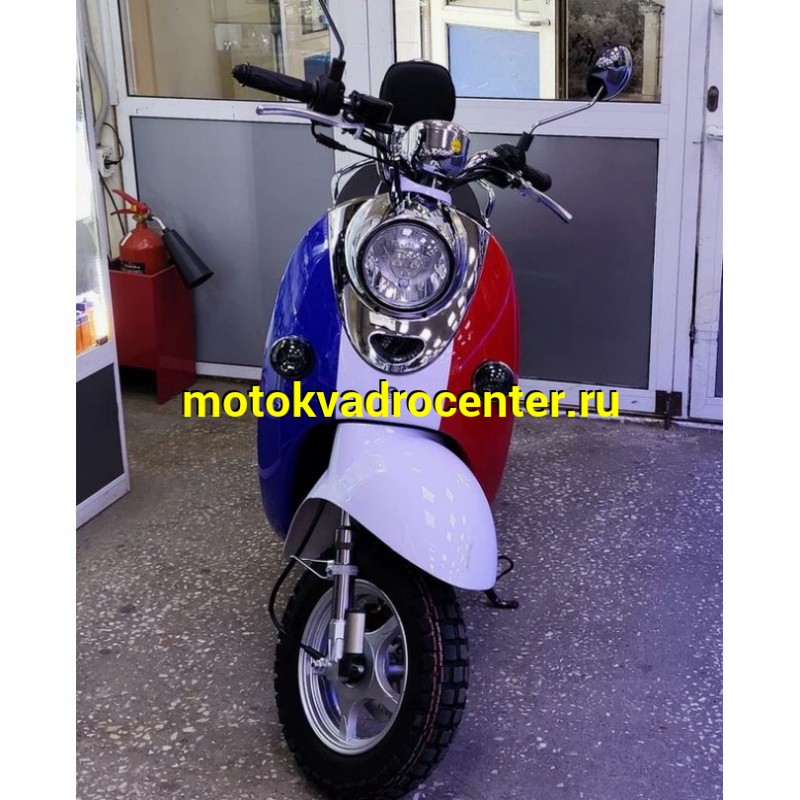 Купить  Скутер VMC RETRO с кофром (Венто Ретро) 50cc; 1,5 местный, 4Т, возд. охлажд., диск/барабан, кол. 10"/10"(шт) 01500 (Vento  купить с доставкой по Москве и России, цена, технические характеристики, комплектация фото  - motoserp.ru