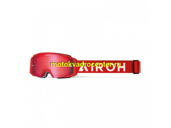 Купить  Очки мото Кросс AIROH GOGGLE BLAST XR1 GBXR108 RED MATT (красный матовый) (шт) (AIROH GBXR купить с доставкой по Москве и России, цена, технические характеристики, комплектация фото  - motoserp.ru