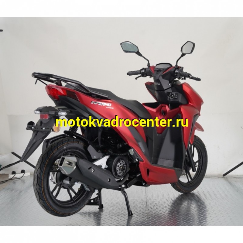 Купить  Скутер VENTO INFERNO NEW (Венто Инферно) 50cc; 1,5 мест, 2 амортиз, 4Т,  (replica Honda Click) возд. охл., диск/диск, кол. 14"/14" (шт) 01700 (Vento купить с доставкой по Москве и России, цена, технические характеристики, комплектация фото  - motoserp.ru