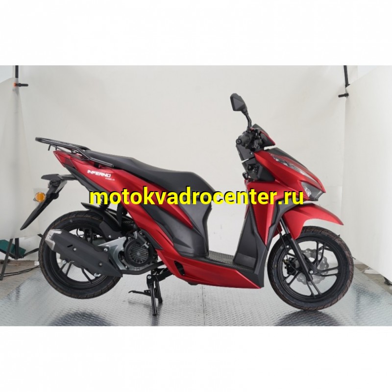 Купить  Скутер VENTO INFERNO NEW (Венто Инферно) 50cc; 1,5 мест, 2 амортиз, 4Т,  (replica Honda Click) возд. охл., диск/диск, кол. 14"/14" (шт) 01700 (Vento купить с доставкой по Москве и России, цена, технические характеристики, комплектация фото  - motoserp.ru