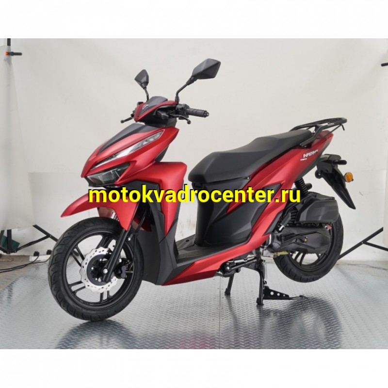 Купить  Скутер VENTO INFERNO NEW (Венто Инферно) 50cc; 1,5 мест, 2 амортиз, 4Т,  (replica Honda Click) возд. охл., диск/диск, кол. 14"/14" (шт) 01700 (Vento купить с доставкой по Москве и России, цена, технические характеристики, комплектация фото  - motoserp.ru