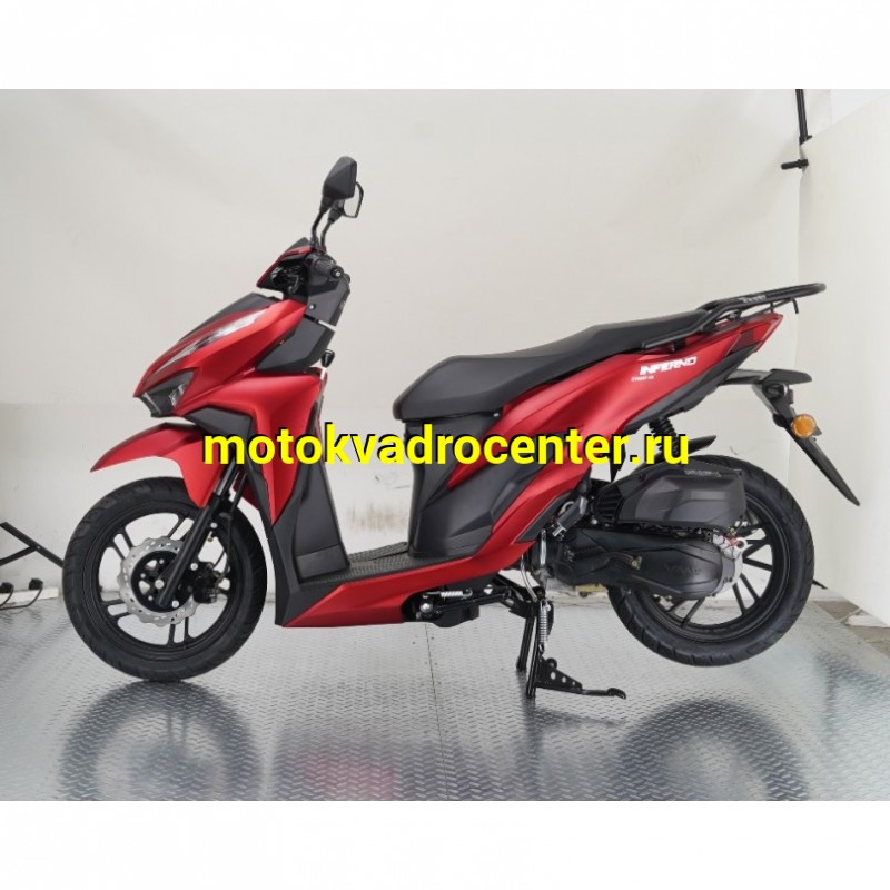 Купить  Скутер VENTO INFERNO NEW (Венто Инферно) 50cc; 1,5 мест, 2 амортиз, 4Т,  (replica Honda Click) возд. охл., диск/диск, кол. 14"/14" (шт) 01700 (Vento купить с доставкой по Москве и России, цена, технические характеристики, комплектация фото  - motoserp.ru