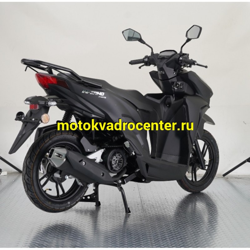 Купить  Скутер VENTO INFERNO NEW (Венто Инферно) 50cc; 1,5 мест, 2 амортиз, 4Т,  (replica Honda Click) возд. охл., диск/диск, кол. 14"/14" (шт) 01700 (Vento купить с доставкой по Москве и России, цена, технические характеристики, комплектация фото  - motoserp.ru