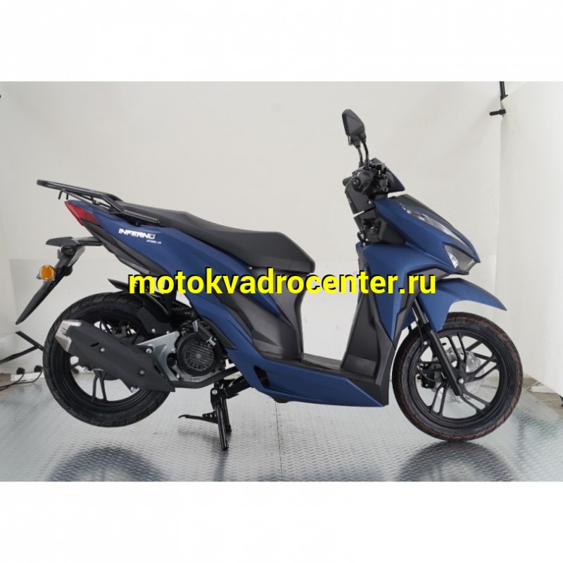 Купить  Скутер VENTO INFERNO NEW (Венто Инферно) 50cc; 1,5 мест, 2 амортиз, 4Т,  (replica Honda Click) возд. охл., диск/диск, кол. 14"/14" (шт) 01700 (Vento купить с доставкой по Москве и России, цена, технические характеристики, комплектация фото  - motoserp.ru