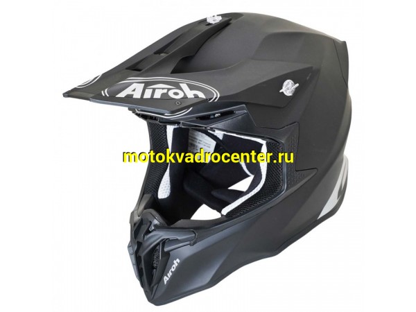 Купить  Шлем Кросс AIROH TWIST 2.0 COLOR BLACK MATT (L) (шт) (AIROH купить с доставкой по Москве и России, цена, технические характеристики, комплектация фото  - motoserp.ru