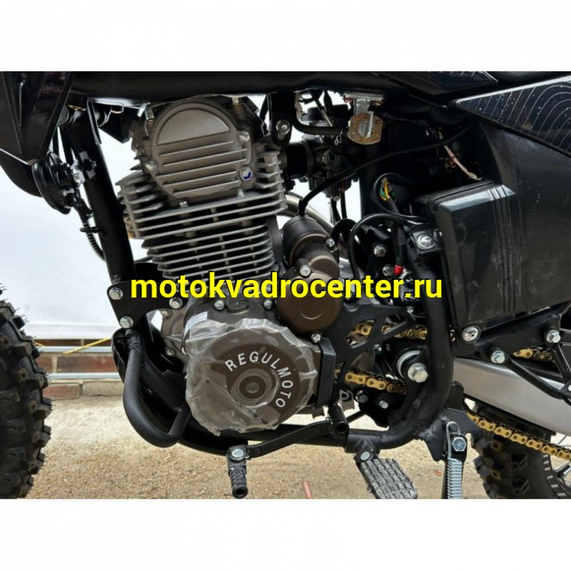 Купить  Мотоцикл Кросс/Эндуро Regulmoto Sport-003 PR PRO (4 valves) 5пер. Черный  300сс (ЭПТС) 21/18, ZS175FMM-5, возд.охл.,диск/диск,(шт) купить с доставкой по Москве и России, цена, технические характеристики, комплектация фото  - motoserp.ru