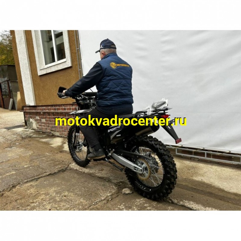 Купить  Мотоцикл Кросс/Эндуро Regulmoto Sport-003 PR PRO (4 valves) 5пер. Черный  300сс (ЭПТС) 21/18, ZS175FMM-5, возд.охл.,диск/диск,(шт) купить с доставкой по Москве и России, цена, технические характеристики, комплектация фото  - motoserp.ru