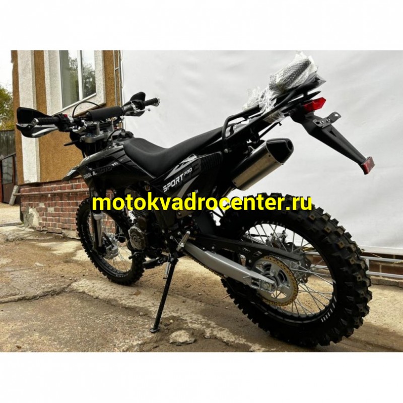 Купить  Мотоцикл Кросс/Эндуро Regulmoto Sport-003 PR PRO (4 valves) 5пер. Черный  300сс (ЭПТС) 21/18, ZS175FMM-5, возд.охл.,диск/диск,(шт) купить с доставкой по Москве и России, цена, технические характеристики, комплектация фото  - motoserp.ru