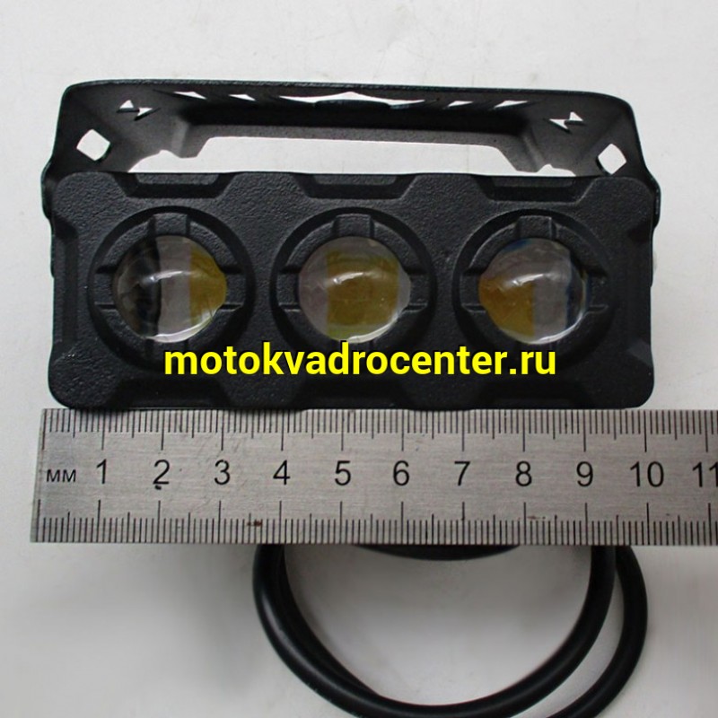 Купить  Фара, Светодиодная оптика прямоугольная, 100‑40mm, 12‑80W, IP67, белый/желтый свет (ANKON 03 21 62 купить с доставкой по Москве и России, цена, технические характеристики, комплектация фото  - motoserp.ru