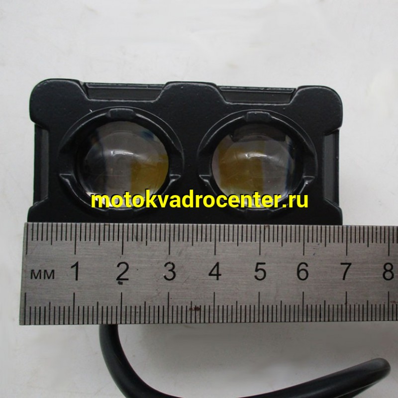 Купить  Фара, Светодиодная оптика прямоугольная, 70‑40mm, 9‑60V, IP67, белый/желтый свет (ANKON 03 21 58 купить с доставкой по Москве и России, цена, технические характеристики, комплектация фото  - motoserp.ru