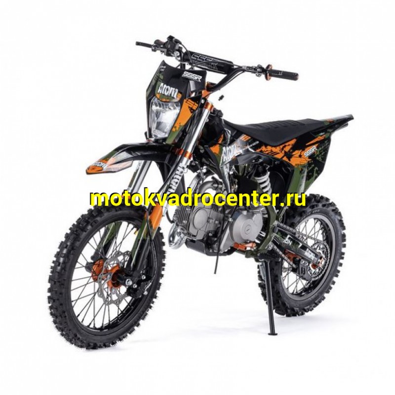 Купить  Питбайк SSSR ATOM ION 125 Green Khaki (шт) купить с доставкой по Москве и России, цена, технические характеристики, комплектация фото  - motoserp.ru