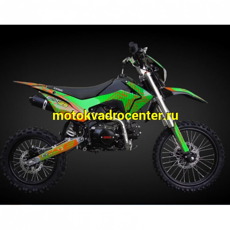 Купить  Питбайк BSE EX125 17/14 Green Orange Ant (шт) купить с доставкой по Москве и России, цена, технические характеристики, комплектация фото  - motoserp.ru