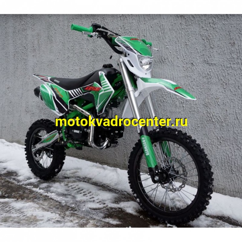 Купить  Питбайк BSE MX125 Racing Green (шт) купить с доставкой по Москве и России, цена, технические характеристики, комплектация фото  - motoserp.ru