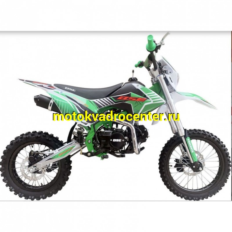 Купить  Питбайк BSE MX125 Racing Green (шт) купить с доставкой по Москве и России, цена, технические характеристики, комплектация фото  - motoserp.ru