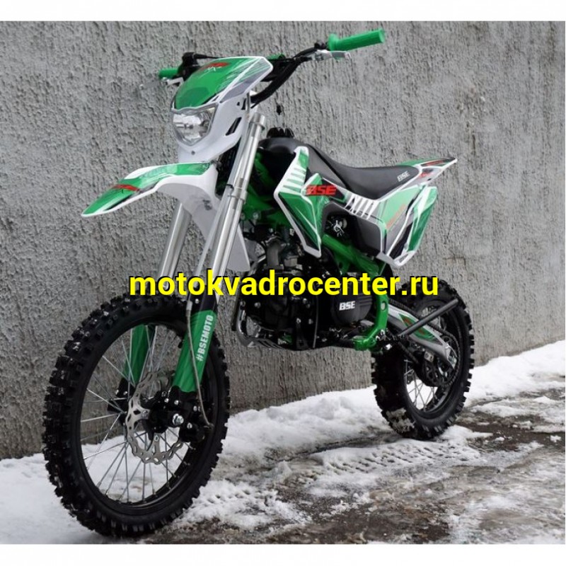 Купить  Питбайк BSE MX125 Racing Green (шт) купить с доставкой по Москве и России, цена, технические характеристики, комплектация фото  - motoserp.ru