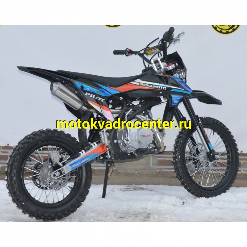 Купить  Питбайк Regulmoto PILOT EM 125 17/14 (спортинв) (шт) купить с доставкой по Москве и России, цена, технические характеристики, комплектация фото  - motoserp.ru