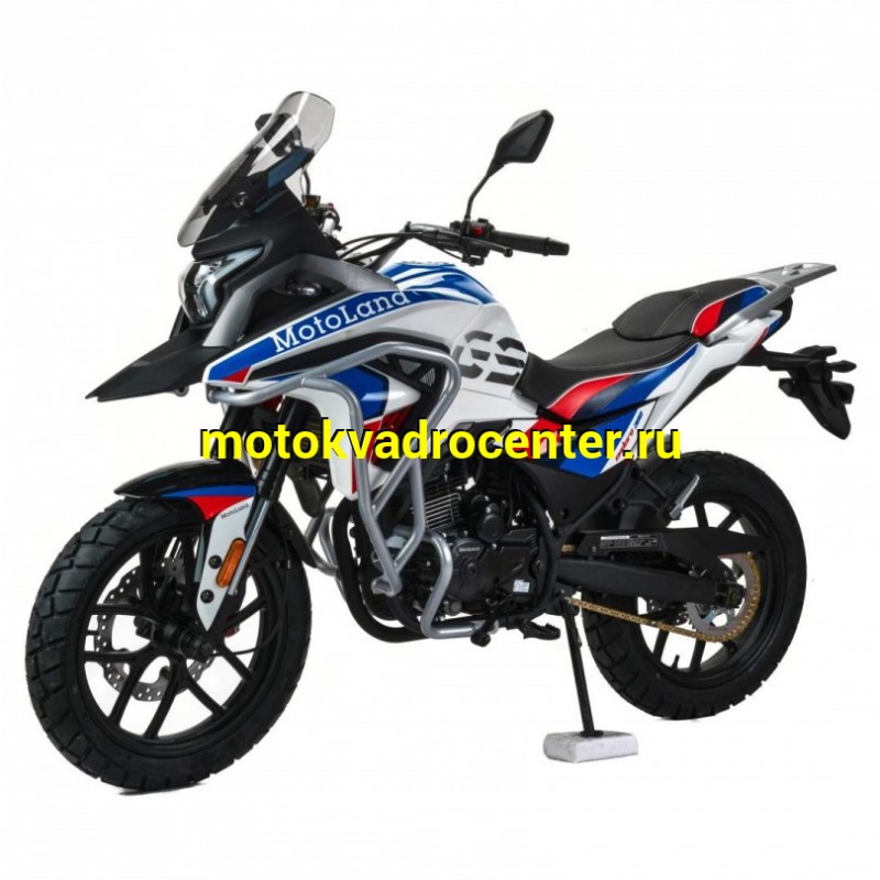 Купить  Мотоцикл внедорожный Motoland GS 250 ENDURO Тур-эндуро (ПТС) 17/17, 250сс ,172FMM-5/PR250 , 4Т, воз.охл., карб., диск./диск (шт) (ML 21338 (Фото купить с доставкой по Москве и России, цена, технические характеристики, комплектация фото  - motoserp.ru