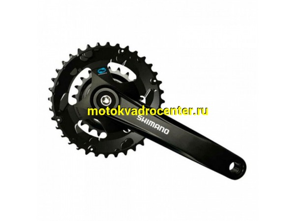 Купить  Шатуны 2 зв. на квадрате Алюм. 36/22 зуб. Shimano Altus FC-MT101-2 170мм Вело (пар) (Пан AFCMT1012E62XL купить с доставкой по Москве и России, цена, технические характеристики, комплектация фото  - motoserp.ru