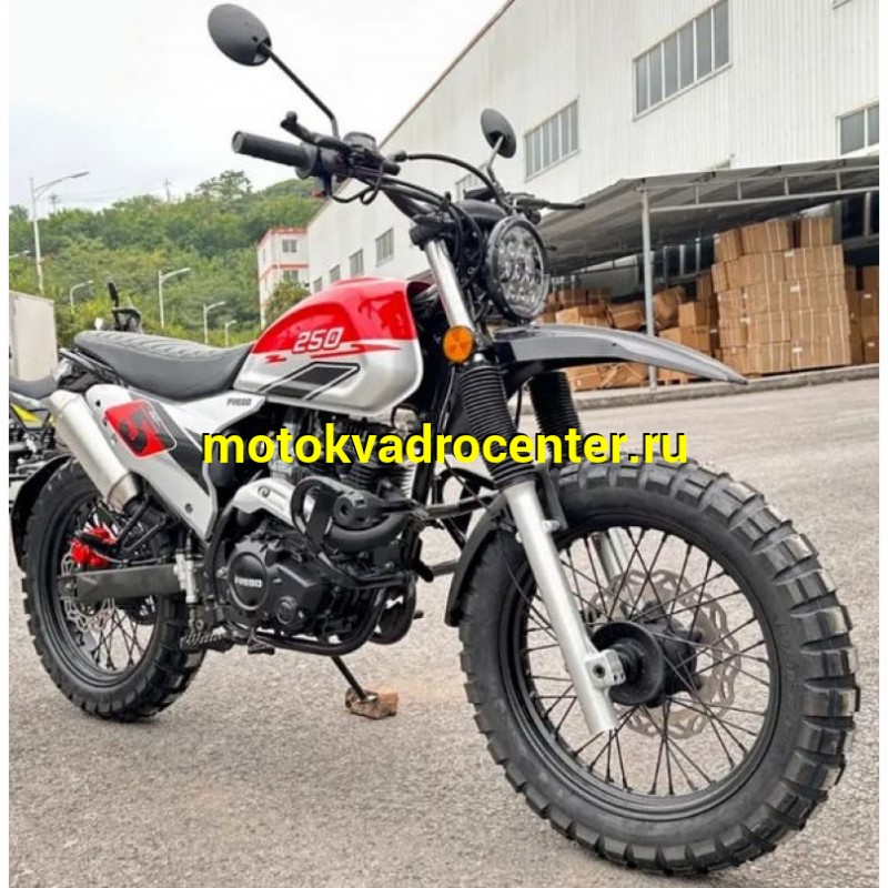 Купить  Мотоцикл FUEGO Rambolor 250  (ЭПТС) 250сс ,4Т,двиг. 166FMM LONCIN RE 250,кол.17"/17" (шт) (Fuego купить с доставкой по Москве и России, цена, технические характеристики, комплектация фото  - motoserp.ru