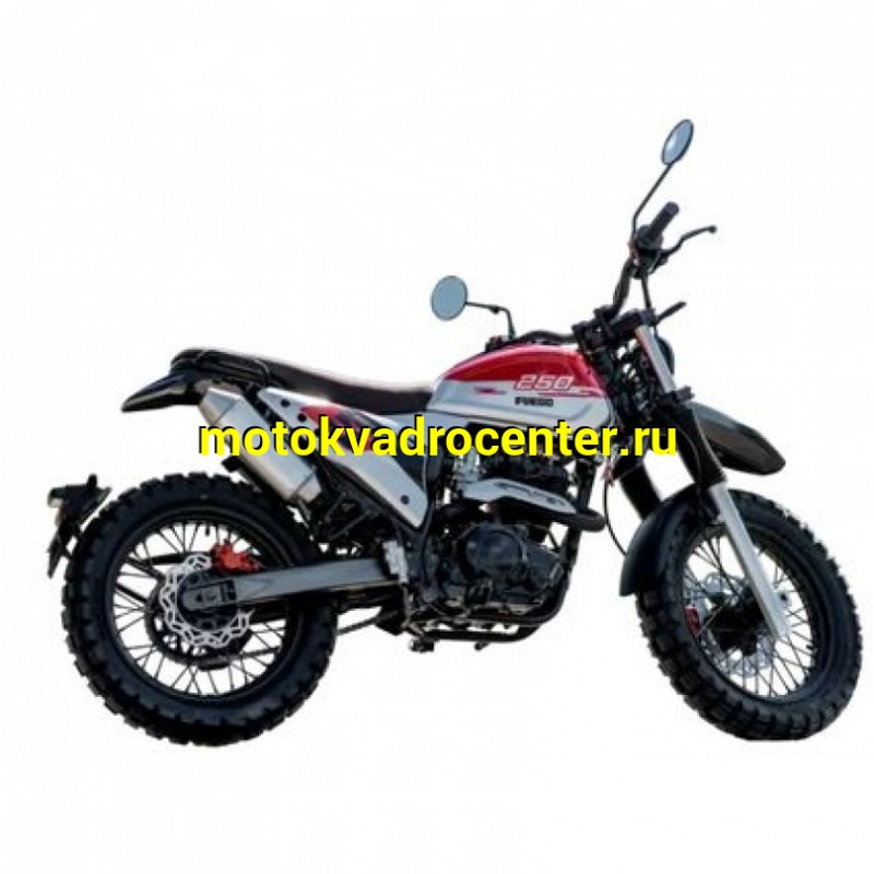 Купить  Мотоцикл FUEGO Rambolor 250  (ЭПТС) 250сс ,4Т,двиг. 166FMM LONCIN RE 250,кол.17"/17" (шт) (Fuego купить с доставкой по Москве и России, цена, технические характеристики, комплектация фото  - motoserp.ru