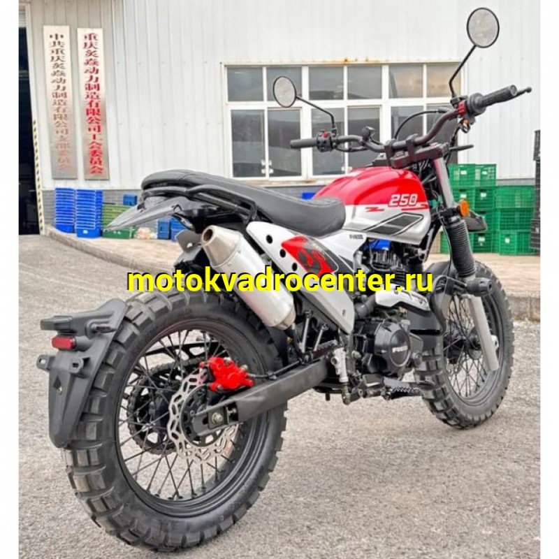 Купить  Мотоцикл FUEGO Rambolor 250  (ЭПТС) 250сс ,4Т,двиг. 166FMM LONCIN RE 250,кол.17"/17" (шт) (Fuego купить с доставкой по Москве и России, цена, технические характеристики, комплектация фото  - motoserp.ru