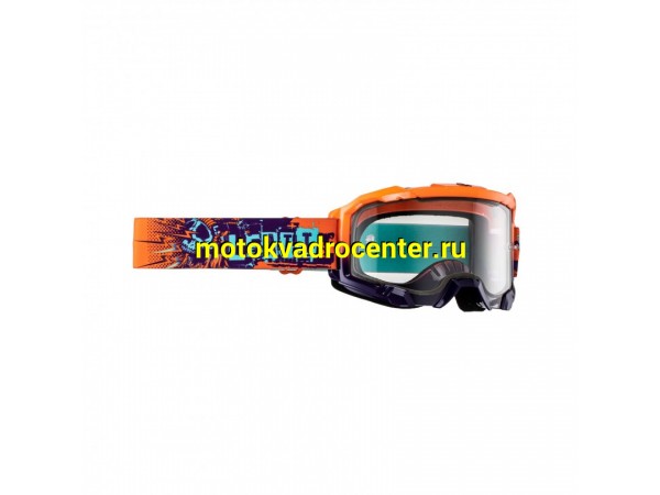 Купить  Очки мото Кросс Leatt Velocity 4.5 Orange Clear 83% (8024070550) (шт) (Fox УТ-00026164 купить с доставкой по Москве и России, цена, технические характеристики, комплектация фото  - motoserp.ru