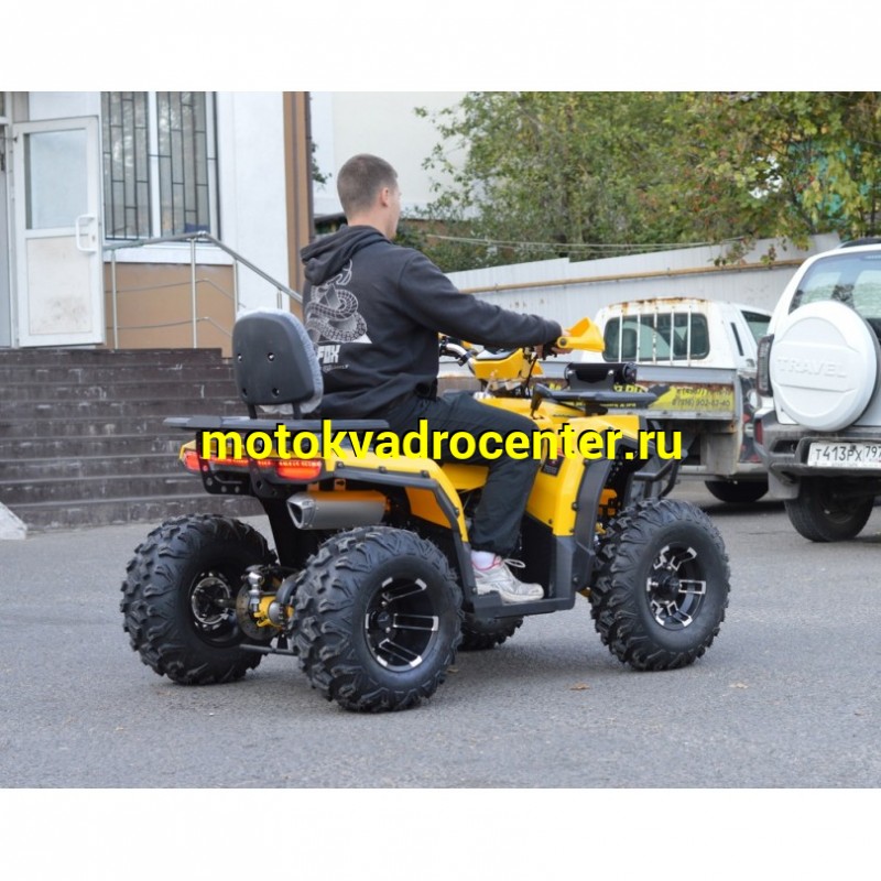 Купить  200cc Квадроцикл HOT MOT DAZZLE 200 (компл2) утилит.,литые колеса, вариатор,возд.-масл. охл. ,10&quot; (шт) купить с доставкой по Москве и России, цена, технические характеристики, комплектация фото  - motoserp.ru