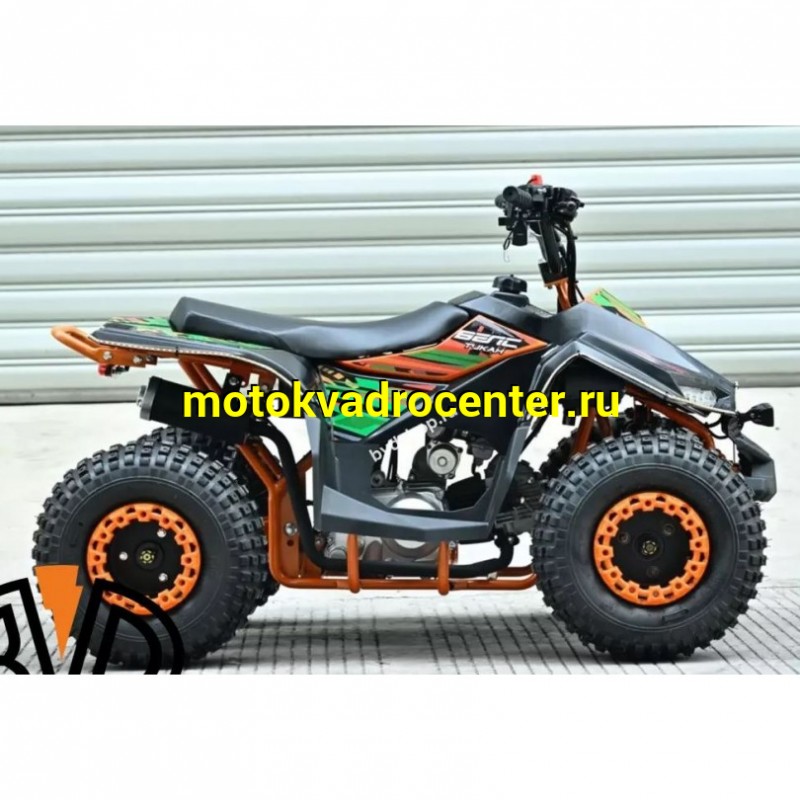 Купить  110cc Квадроцикл Wels TUKAH 110 (спортинв) 6-10 лет, кол.7" автомат, реверс, сигнал с контр. тормоза Диск/диск, музыка, безключевой доступ (шт) купить с доставкой по Москве и России, цена, технические характеристики, комплектация фото  - motoserp.ru