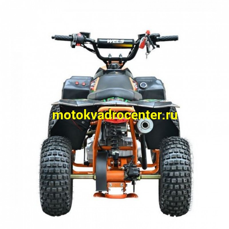 Купить  110cc Квадроцикл Wels TUKAH 110 (спортинв) 6-10 лет, кол.7&quot; автомат, реверс, сигнал с контр. тормоза Диск/диск, музыка, безключевой доступ (шт) (ФОТО купить с доставкой по Москве и России, цена, технические характеристики, комплектация фото  - motoserp.ru