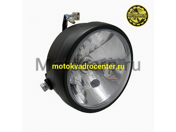 Купить  Фара передняя ALPHA RM-1, RM-2, LED (черная) (шт) (Regul 102740 купить с доставкой по Москве и России, цена, технические характеристики, комплектация фото  - motoserp.ru