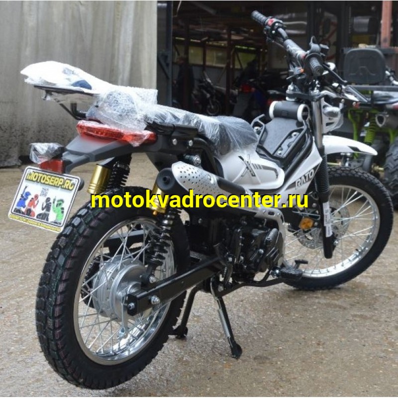 Купить  Мопед MM XTRAIL G-moto Delta City Cross X 130 EFI репл Honda TRAIL 50/130сс, БЕЛЫЙ, ИНЖ. БАЛАНСИР, 4Т, диск/бар. 18"/16" уз.багаж (зал) (шт) 01300 (SN купить с доставкой по Москве и России, цена, технические характеристики, комплектация фото  - motoserp.ru