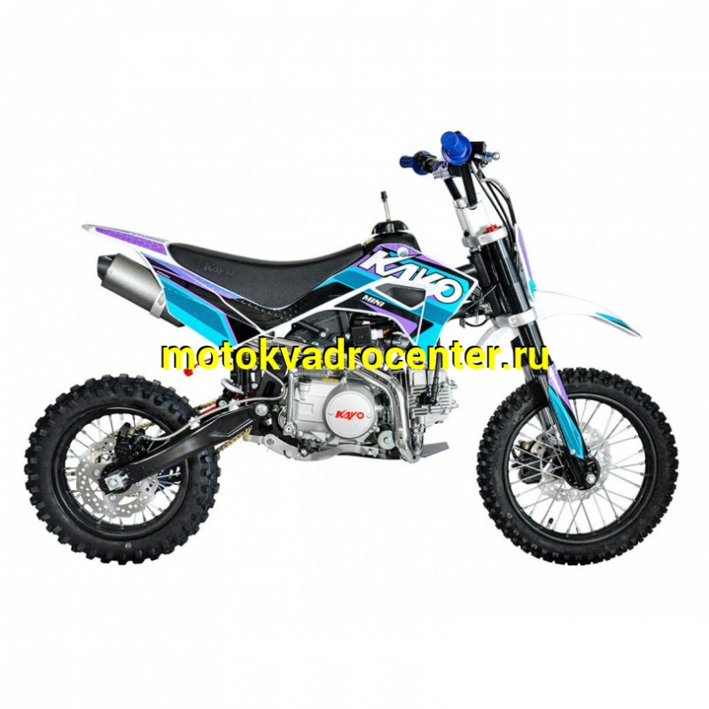 Купить  Питбайк KAYO Mini K125EM 14/12 (механ. сцепл., эл. стартер.) (шт) (SM купить с доставкой по Москве и России, цена, технические характеристики, комплектация фото  - motoserp.ru